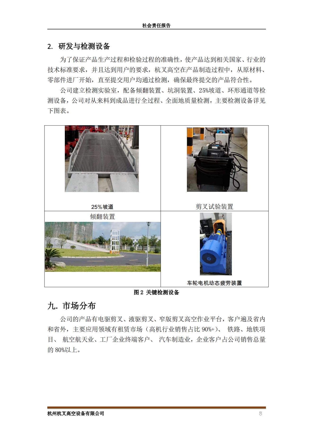 杭州杭叉高空設(shè)備2021年社會責任報告(圖8)